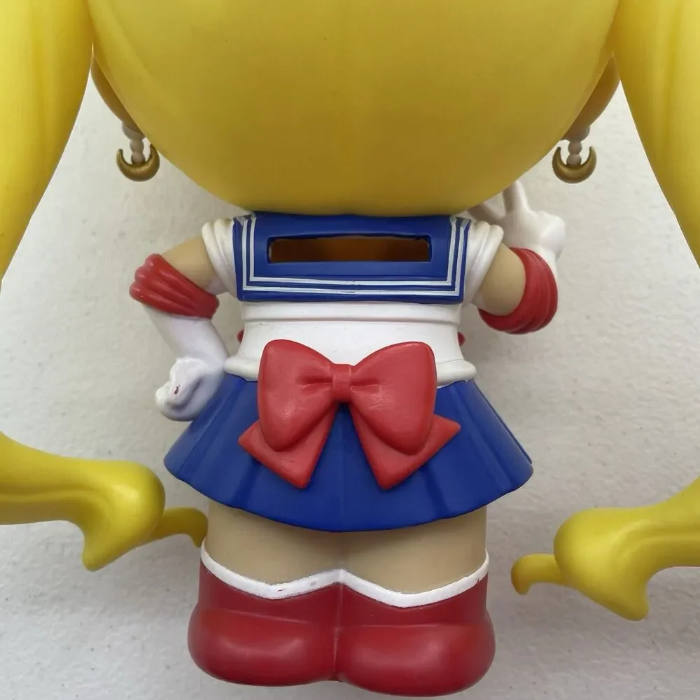 Sailor Moon Usagi Chibi Figural‎ Coin Piggy Bank 9” Anime Japan Character Toy